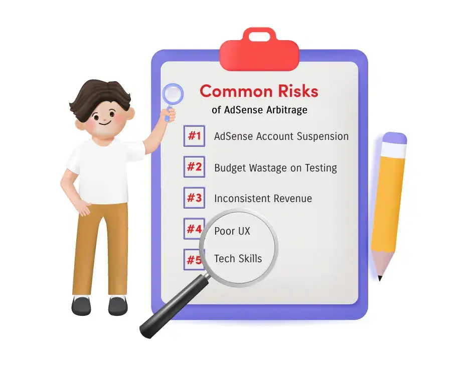Common Risks of Adsense Arbitrage